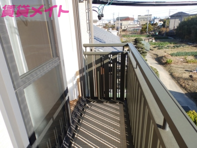 バルコニー　同物件別室の写真です