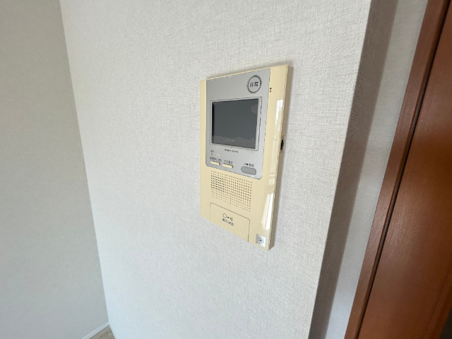 セキュリティ　モニターフォン付きです