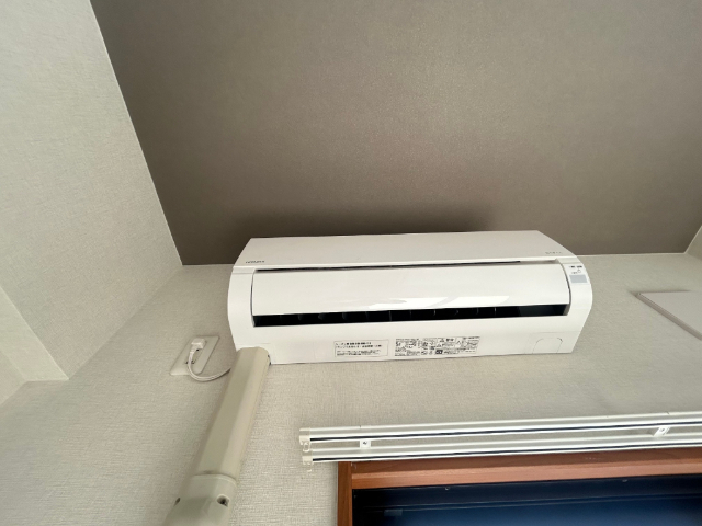 その他設備　エアコン付きで快適ですね
