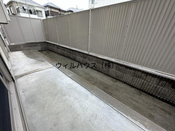 バルコニー　日当たり良好！