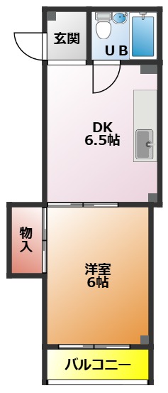 ハイツ浄土寺の間取り