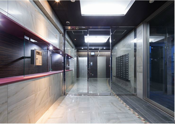 セキュリティ　安心と安全のオートロックです。