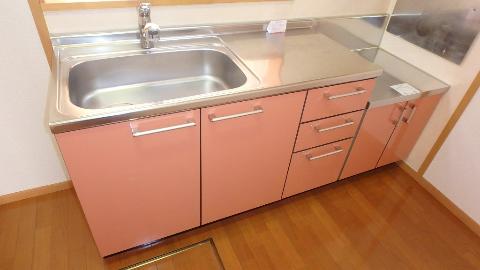 キッチン　対面キッチンで後片付けが楽々♪