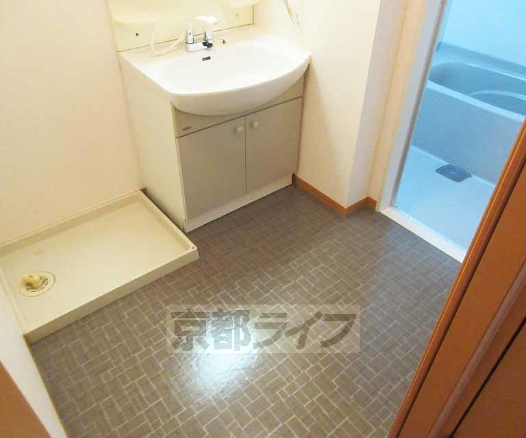 その他設備　脱衣所も広め