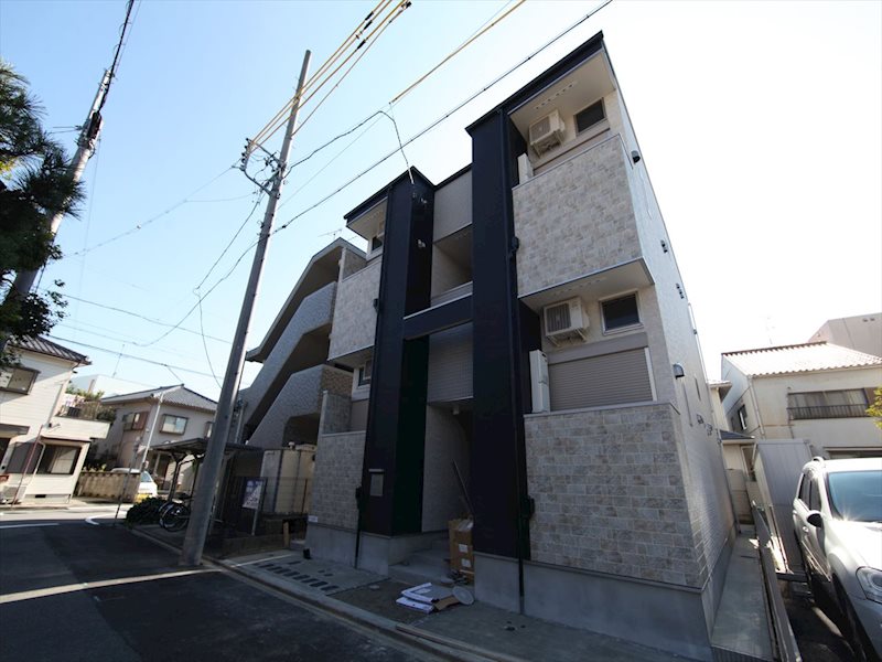 建物外観　外観　デザイナーズ　光インターネット無料