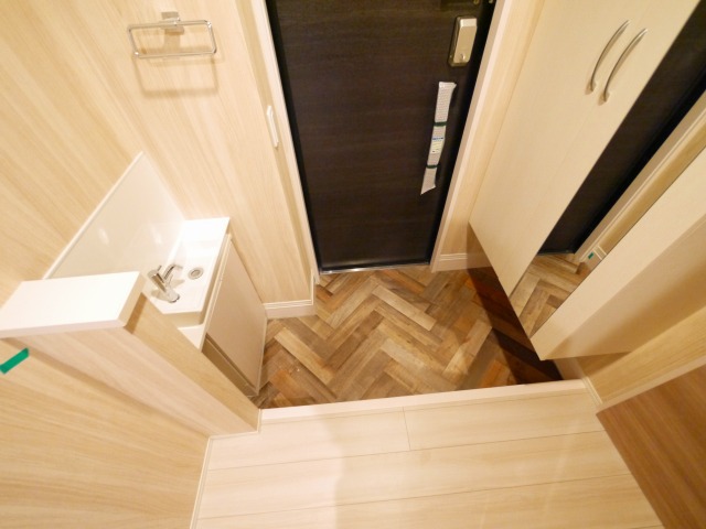 玄関　ゆったりとした玄関です