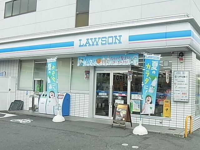 コンビニ　ローソン 奈良柏木東店（コンビニ）まで643m
