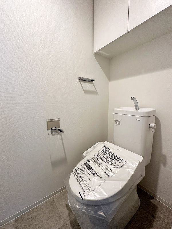 トイレ　ゆったりとした空間のトイレです