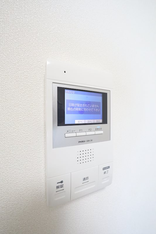セキュリティ　モニター付きインターホン