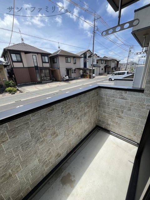 バルコニー　同一物件別部屋写真
