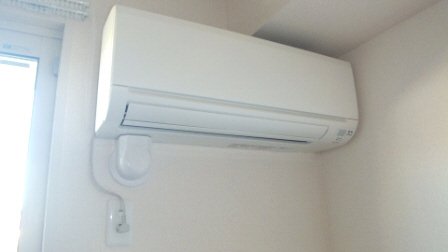 その他設備　リビングにはエアコンが完備しています