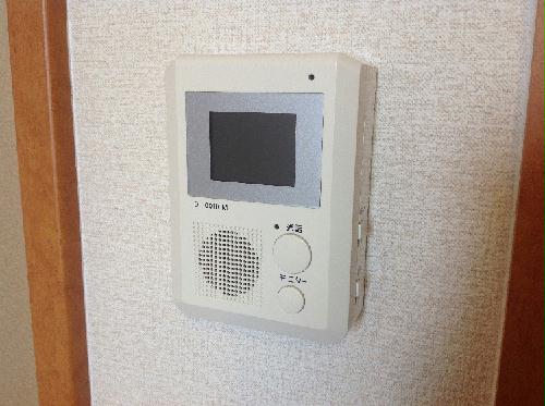 セキュリティ　モニター付きインターホン