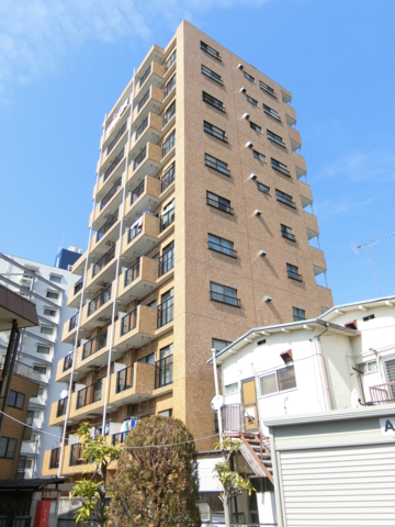 建物外観　駅徒歩３分の人気の分譲賃貸マンションです