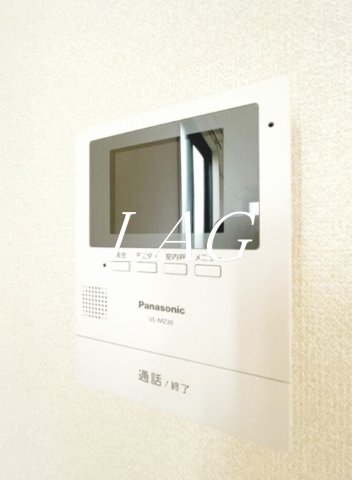 セキュリティ　モニター付きインターフォンです。