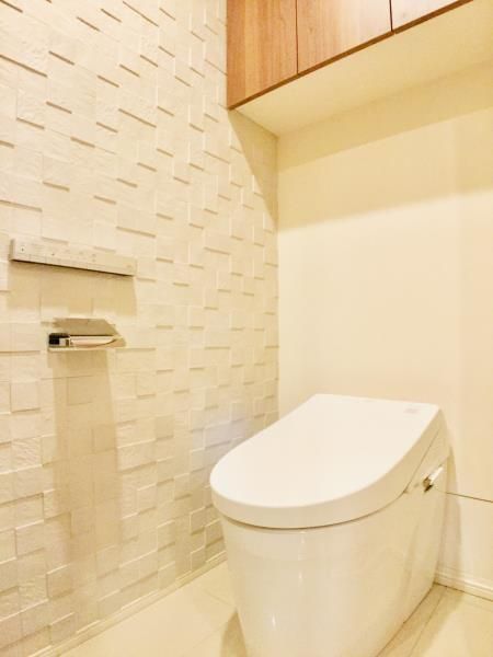 トイレ　ゆったりとした空間のトイレです