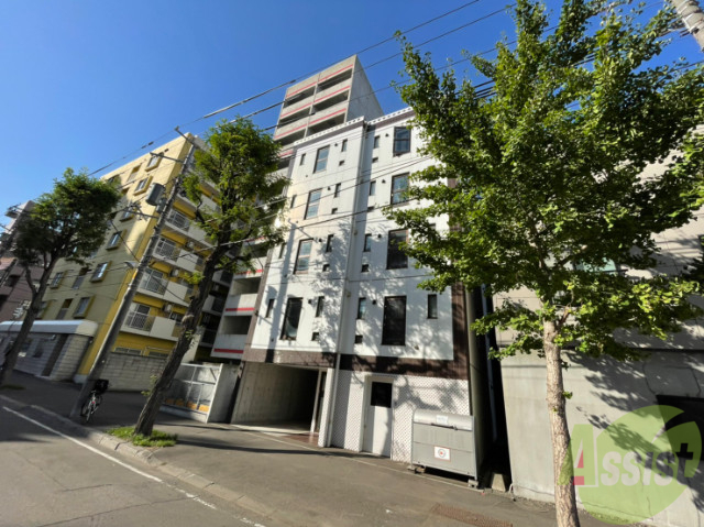 建物外観　札幌市中央区南３条東「ツヴァイトロジック」