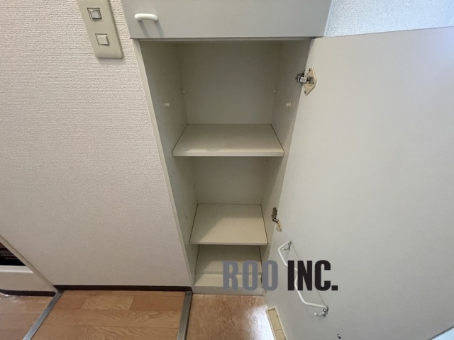 収納　写真は反転のお部屋です