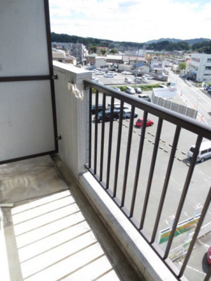 バルコニー　※別部屋の写真です