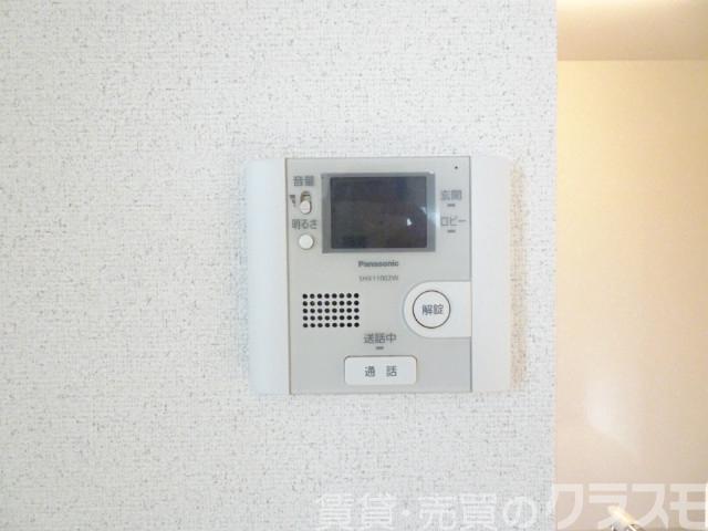 セキュリティ　来訪者が確認できるモニターホン♪