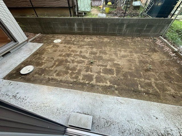 バルコニー　庭