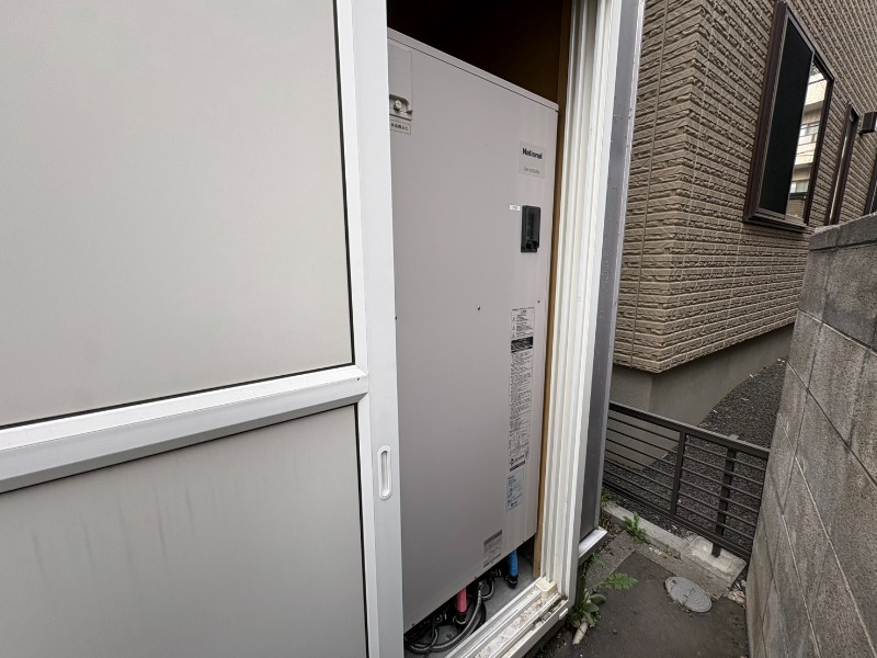 その他設備　電気温水器です。オール電化で安心ですね。