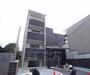 建物外観　茶色とグレーの外観がおしゃれ