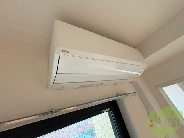 その他設備　エアコンが付いてるので春夏秋冬快適に過ごせます。