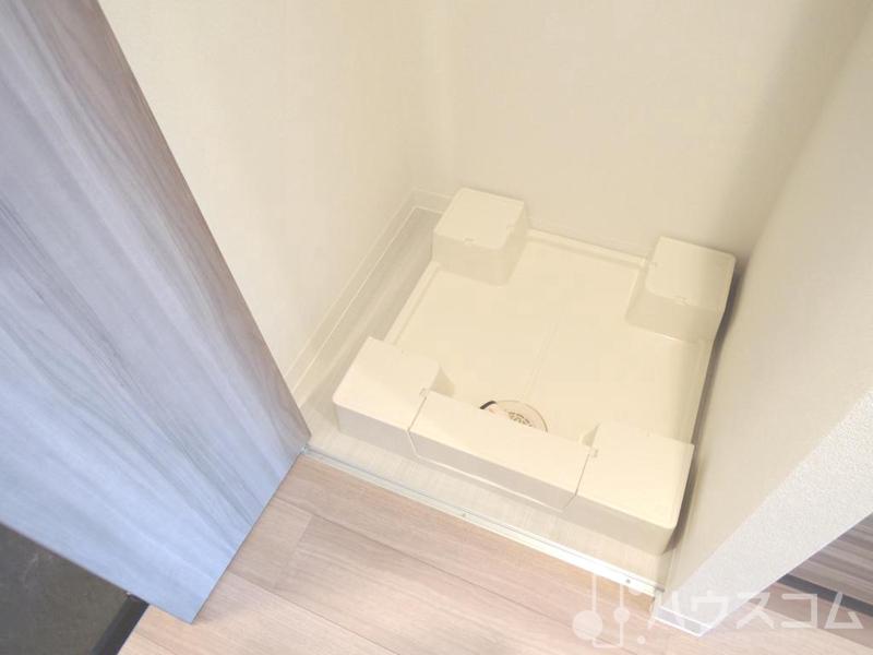 その他設備　洗濯機置場はこちらです。