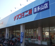 スーパー　ナフコ 株式会社不二屋 喜多山店（スーパー）まで448m