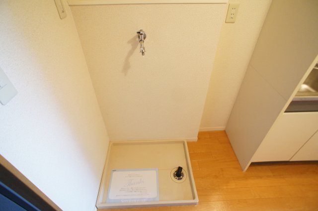 その他　室内洗濯機置場です