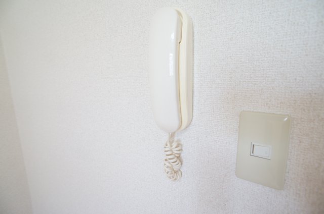 セキュリティ　インターホンです