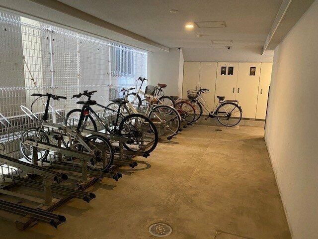 駐車場　駐輪場です。