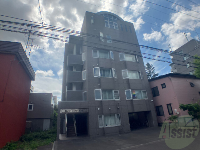 建物外観　札幌市北区北１９条西「ベイシティオキ」