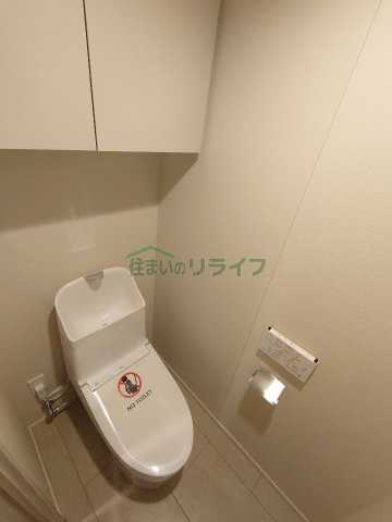 東京メトロ南北線 市ケ谷駅 徒歩3分 6階建 築1年のトイレ写真