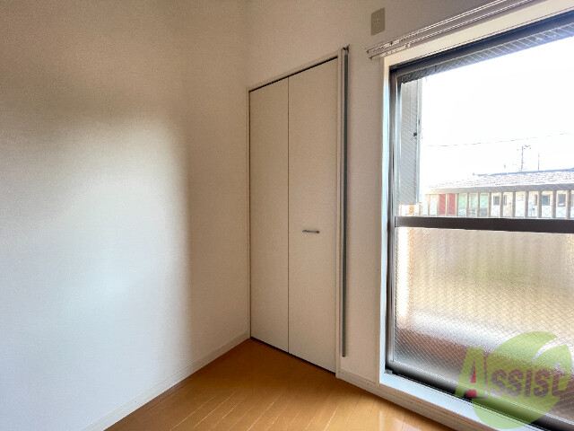 収納　クローゼットがありました。お洋服や荷物はここへ