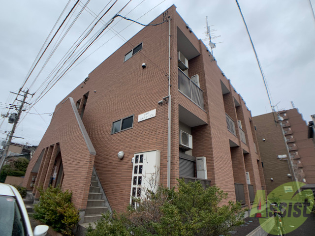 建物外観　仙台市宮城野区萩野町「ソルフェージュ」