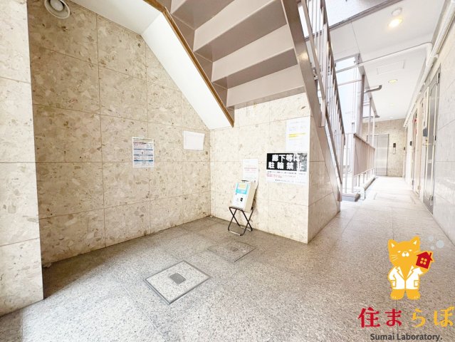 エントランス　共用部の印象も大切に