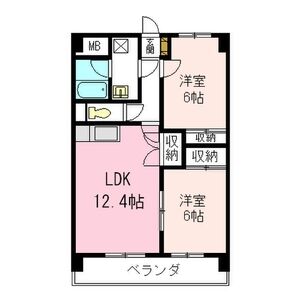 レージュ原の間取り写真