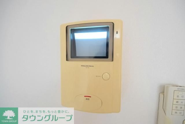 セキュリティ　モニター付きインターフォンです