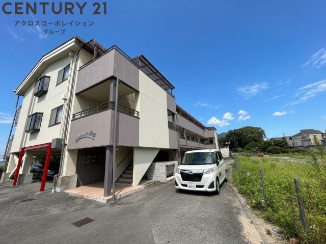 建物外観　モニター付きインターホンで安心です♪