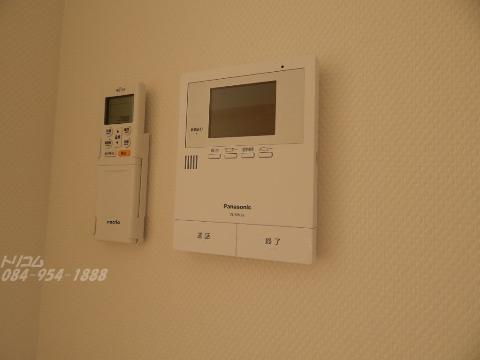 セキュリティ　カメラ付インターホン（イメージ）