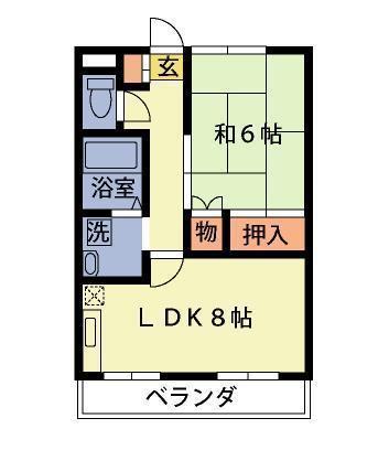 シャルムY・Sの間取り写真