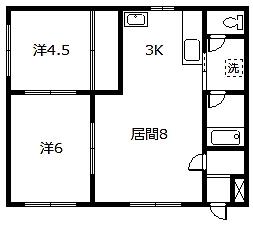 ニューライフの間取り写真