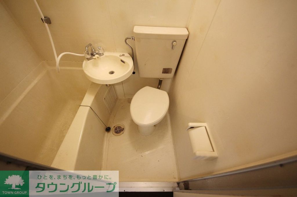 東武東上線 上福岡駅 徒歩8分 2階建 築37年のトイレ写真