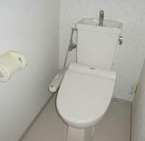 東急東横線 日吉駅 徒歩13分 2階建 築34年のトイレ写真