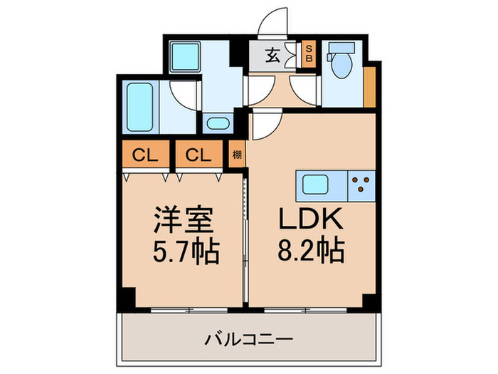 ラフィスタときわ台の間取り写真