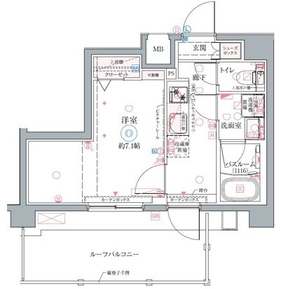 クレヴィスタ高砂IIの間取り写真