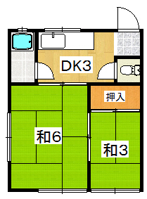 蔵前町文化F棟の間取り写真