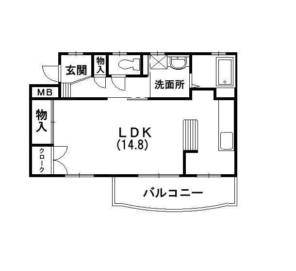 エルシックスの間取り写真