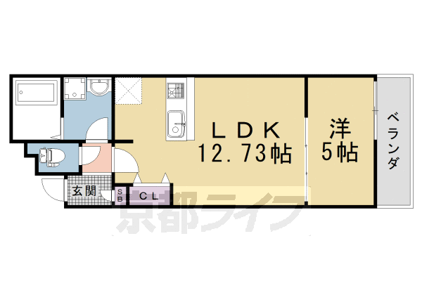 La Fite GOSHOKITA IIの間取り写真